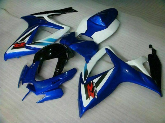 Carrocería Motocicletas Suzuki GSXR 600 / 750 K6 2006-2007 - Azul Blanco Carrocería Motocicletas Suzuki GSXR 600 / 750 K6 2006-2007 - Azul Blanco