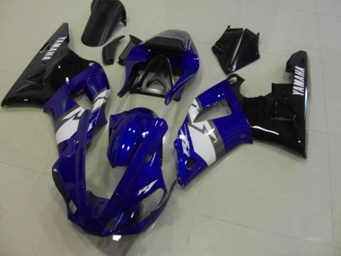 Carrocería Motocicletas Yamaha R1 2000-2001 - Azul Negro Blanco