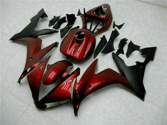 Carrocería Motocicletas Yamaha R1 2004-2006 - Rojo Negro Carrocería Motocicletas Yamaha R1 2004-2006 - Rojo Negro