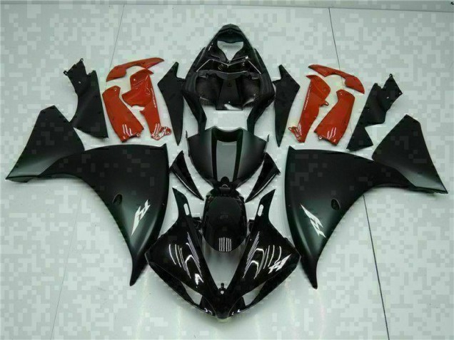 Carrocería Motocicletas Yamaha R1 2009-2011 - Negro Rojo Carrocería Motocicletas Yamaha R1 2009-2011 - Negro Rojo