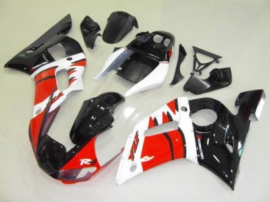Carrocería Motocicletas Yamaha R6 1998-2002 - Rojo Blanco Negro