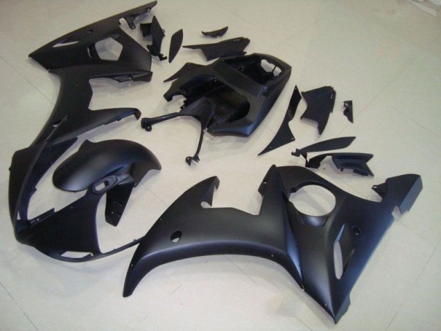 Carrocería Motocicletas Yamaha R6 2003-2005 - Negro Mate Carrocería Motocicletas Yamaha R6 2003-2005 - Negro Mate