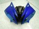 Carrocería Motocicletas Yamaha R6 2006-2007 - Azul Negro Carrocería Motocicletas Yamaha R6 2006-2007 - Azul Negro