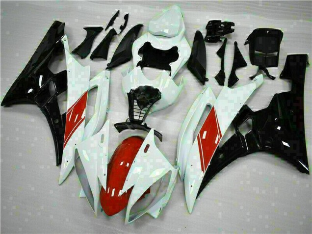 Carrocería Motocicletas Yamaha R6 2006-2007 - Blanco Carrocería Motocicletas Yamaha R6 2006-2007 - Blanco