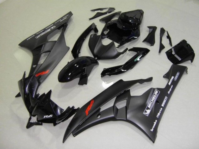 Carrocería Motocicletas Yamaha R6 2006-2007 - Negro Carrocería Motocicletas Yamaha R6 2006-2007 - Negro