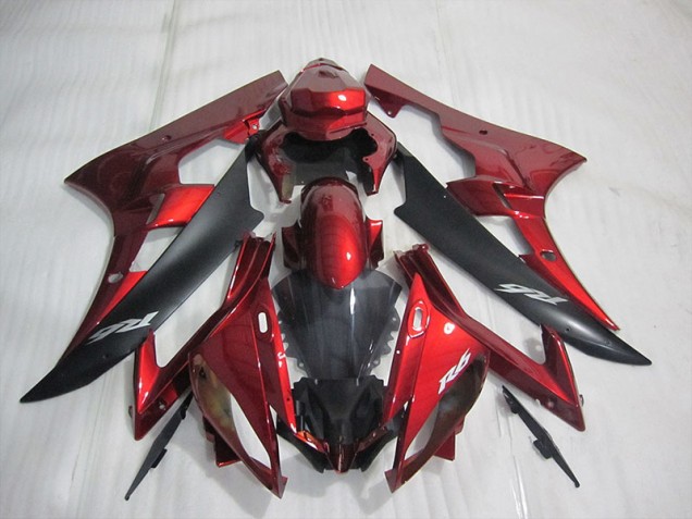 Carrocería Motocicletas Yamaha R6 2006-2007 - Rojo Carrocería Motocicletas Yamaha R6 2006-2007 - Rojo