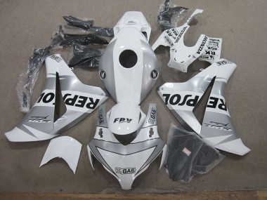Inyección Kit Carenado Moto Honda CBR 1000 RR 2008-2011 - Blanco Repsol