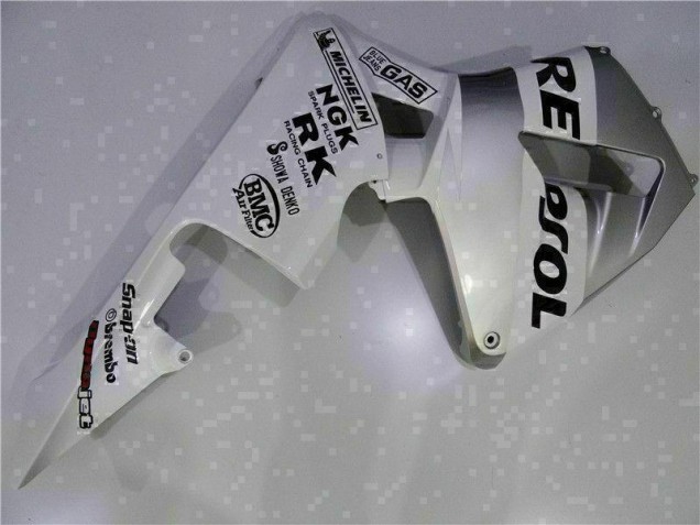 Inyección Kit Carenado Moto Honda CBR 600 RR 2003-2004 - Blanco Repsol Inyección Kit Carenado Moto Honda CBR 600 RR 2003-2004 - Blanco Repsol