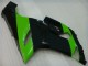 Inyección Kit Carenado Moto Kawasaki ZX6R 2005-2006 - Verde Negro Inyección Kit Carenado Moto Kawasaki ZX6R 2005-2006 - Verde Negro