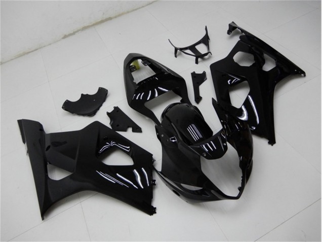 Inyección Kit Carenado Moto Suzuki GSXR 1000 K3 2003-2004 - Brillante Negro Inyección Kit Carenado Moto Suzuki GSXR 1000 K3 2003-2004 - Brillante Negro