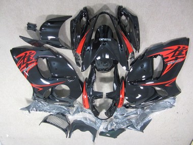 Inyección Kit Carenado Moto Suzuki GSXR 1300 Hayabusa 2008-2019 - Negro Rojo