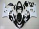Inyección Kit Carenado Moto Suzuki GSXR 600 / 750 K4 2004-2005 - Blanco Negro Inyección Kit Carenado Moto Suzuki GSXR 600 / 750 K4 2004-2005 - Blanco Negro