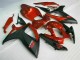 Inyección Kit Carenado Moto Suzuki GSXR 600 / 750 K6 2006-2007 - Rojo Negro Inyección Kit Carenado Moto Suzuki GSXR 600 / 750 K6 2006-2007 - Rojo Negro