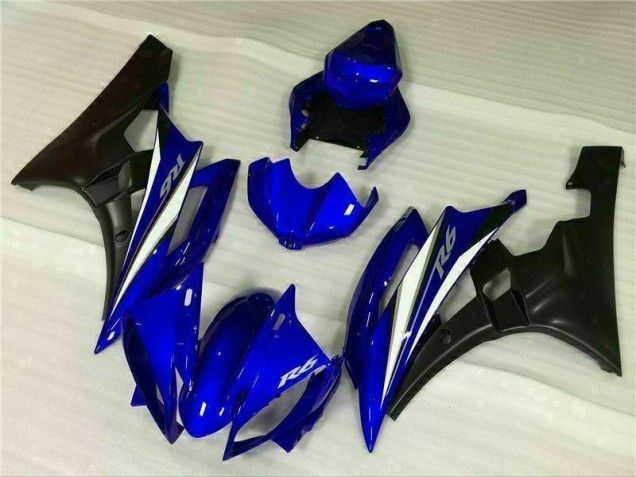 Inyección Kit Carenado Moto Yamaha R6 2006-2007 - Azul Inyección Kit Carenado Moto Yamaha R6 2006-2007 - Azul