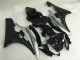 Inyección Kit Carenado Moto Yamaha R6 2006-2007 - Plata Negro Inyección Kit Carenado Moto Yamaha R6 2006-2007 - Plata Negro