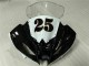 Inyección Kit Carenado Moto Yamaha R6 2008-2016 - Blanco Negro Inyección Kit Carenado Moto Yamaha R6 2008-2016 - Blanco Negro