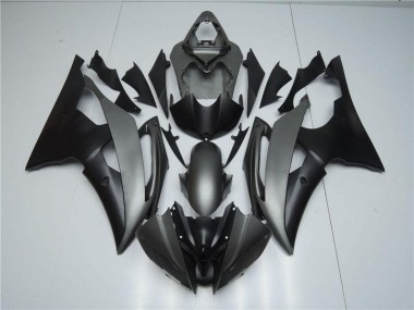 Inyección Kit Carenado Moto Yamaha R6 2008-2016 - Gris Negro