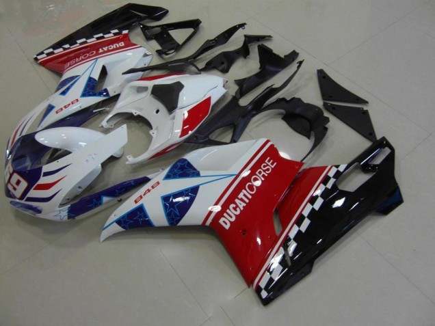 Inyección Kits Carenado Moto Ducati 848 1098 1198 2007-2014 - Estrella Inyección Kits Carenado Moto Ducati 848 1098 1198 2007-2014 - Estrella