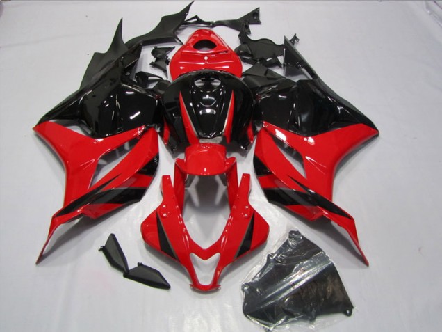 Inyección Kits Carenado Moto Honda CBR 600 RR 2009-2012 - Rojo Negro