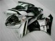 Inyección Kits Carenado Moto Kawasaki ZX6R 2009-2012 - Negro Blanco 3M Touch4 Inyección Kits Carenado Moto Kawasaki ZX6R 2009-2012 - Negro Blanco 3M Touch4