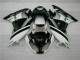 Inyección Kits Carenado Moto Kawasaki ZX6R 2009-2012 - Negro Blanco 3M Touch4 Inyección Kits Carenado Moto Kawasaki ZX6R 2009-2012 - Negro Blanco 3M Touch4