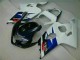 Inyección Kits Carenado Moto Suzuki GSXR 600 / 750 K4 2004-2005 - Blanco Negro Inyección Kits Carenado Moto Suzuki GSXR 600 / 750 K4 2004-2005 - Blanco Negro