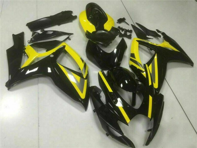 Inyección Kits Carenado Moto Suzuki GSXR 600 / 750 K6 2006-2007 - Negro Inyección Kits Carenado Moto Suzuki GSXR 600 / 750 K6 2006-2007 - Negro