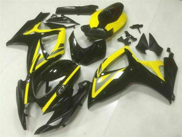 Inyección Kits Carenado Moto Suzuki GSXR 600 / 750 K6 2006-2007 - Negro Inyección Kits Carenado Moto Suzuki GSXR 600 / 750 K6 2006-2007 - Negro