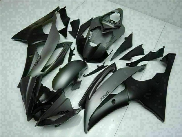 Inyección Kits Carenado Moto Yamaha R6 2008-2016 - Gris Negro Inyección Kits Carenado Moto Yamaha R6 2008-2016 - Gris Negro