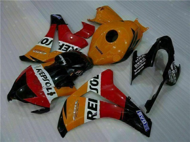 Kit ABS Carenado Motocicleta Honda CBR 1000 RR 2008-2011 - Naranja Kit ABS Carenado Motocicleta Honda CBR 1000 RR 2008-2011 - Naranja