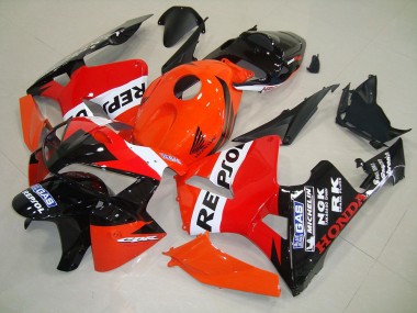 Kit ABS Carenado Motocicleta Honda CBR 600 RR 2005-2006 - Repsol