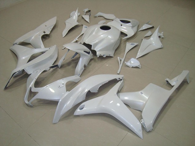 Kit ABS Carenado Motocicleta Honda CBR 600 RR 2007-2008 - Blanco Perla Kit ABS Carenado Motocicleta Honda CBR 600 RR 2007-2008 - Blanco Perla