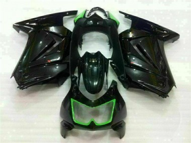 Kit ABS Carenado Motocicleta Kawasaki EX250 2008-2012 - Negro