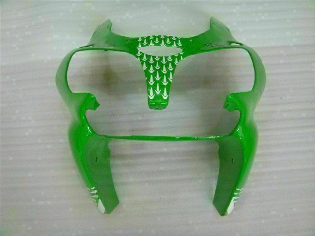 Kit ABS Carenado Motocicleta Kawasaki ZX6R 2000-2002 - Verde Negro Kit ABS Carenado Motocicleta Kawasaki ZX6R 2000-2002 - Verde Negro