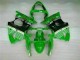 Kit ABS Carenado Motocicleta Kawasaki ZX6R 2000-2002 - Verde Negro Kit ABS Carenado Motocicleta Kawasaki ZX6R 2000-2002 - Verde Negro