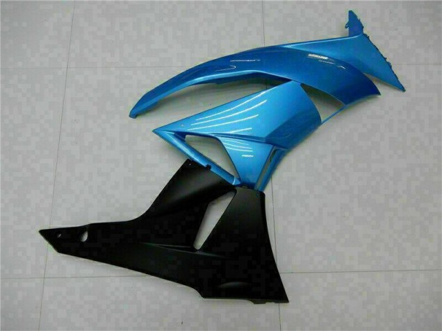 Kit ABS Carenado Motocicleta Kawasaki ZX6R 2009-2012 - Azul Negro Kit ABS Carenado Motocicleta Kawasaki ZX6R 2009-2012 - Azul Negro