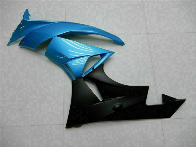 Kit ABS Carenado Motocicleta Kawasaki ZX6R 2009-2012 - Azul Negro Kit ABS Carenado Motocicleta Kawasaki ZX6R 2009-2012 - Azul Negro