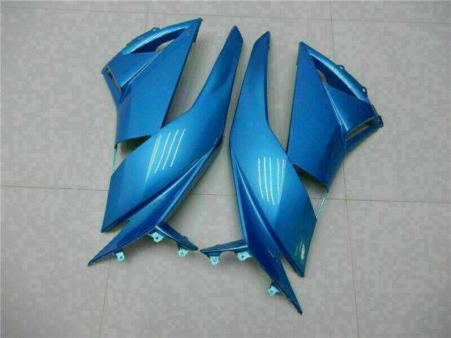Kit ABS Carenado Motocicleta Kawasaki ZX6R 2009-2012 - Azul Negro Kit ABS Carenado Motocicleta Kawasaki ZX6R 2009-2012 - Azul Negro