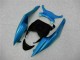 Kit ABS Carenado Motocicleta Kawasaki ZX6R 2009-2012 - Azul Negro Kit ABS Carenado Motocicleta Kawasaki ZX6R 2009-2012 - Azul Negro