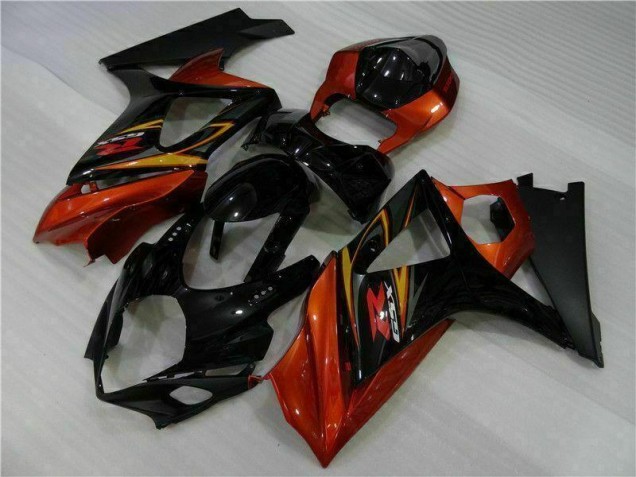 Kit ABS Carenado Motocicleta Suzuki GSXR 1000 K7 2007-2008 - Negro Kit ABS Carenado Motocicleta Suzuki GSXR 1000 K7 2007-2008 - Negro