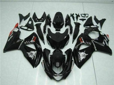 Kit ABS Carenado Motocicleta Suzuki GSXR 1000 K9 2009-2016 - Negro