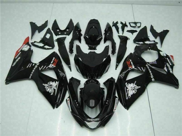 Kit ABS Carenado Motocicleta Suzuki GSXR 1000 K9 2009-2016 - Negro Kit ABS Carenado Motocicleta Suzuki GSXR 1000 K9 2009-2016 - Negro