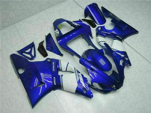 Kit ABS Carenado Motocicleta Yamaha R1 2000-2001 - Azul Kit ABS Carenado Motocicleta Yamaha R1 2000-2001 - Azul