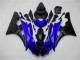 Kit ABS Carenado Motocicleta Yamaha R6 2006-2007 - Azul Negro Kit ABS Carenado Motocicleta Yamaha R6 2006-2007 - Azul Negro