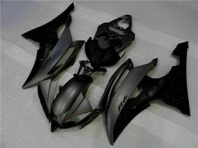 Kit ABS Carenado Motocicleta Yamaha R6 2008-2016 - Negro Mate Kit ABS Carenado Motocicleta Yamaha R6 2008-2016 - Negro Mate