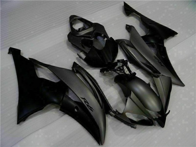 Kit ABS Carenado Motocicleta Yamaha R6 2008-2016 - Negro Mate Kit ABS Carenado Motocicleta Yamaha R6 2008-2016 - Negro Mate