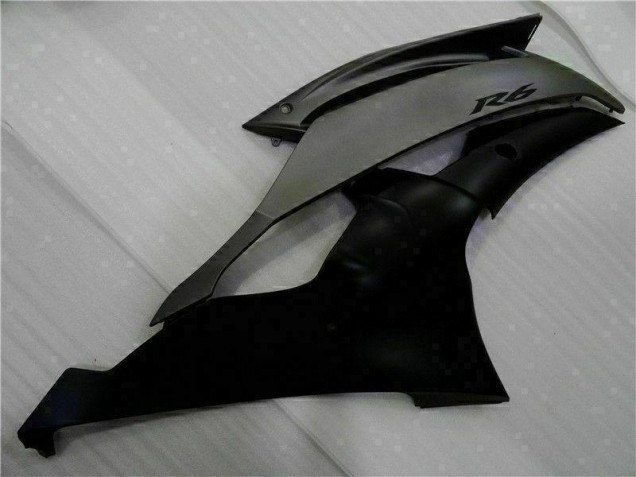 Kit ABS Carenado Motocicleta Yamaha R6 2008-2016 - Negro Mate Kit ABS Carenado Motocicleta Yamaha R6 2008-2016 - Negro Mate