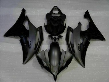 Kit ABS Carenado Motocicleta Yamaha R6 2008-2016 - Negro Mate
