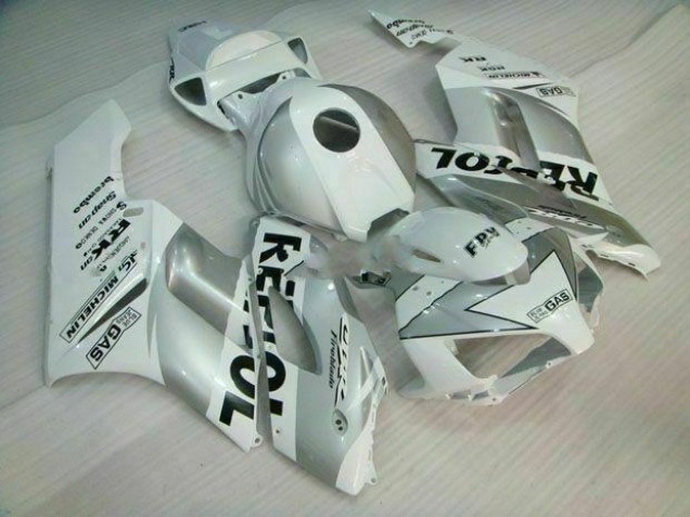 Kit Carenado ABS Completo Honda CBR 1000 RR 2004-2005 - Plata Blanco Repsol Kit Carenado ABS Completo Honda CBR 1000 RR 2004-2005 - Plata Blanco Repsol