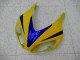 Kit Carenado ABS Completo Honda CBR 1000 RR 2006-2007 - Azul Amarillo Kit Carenado ABS Completo Honda CBR 1000 RR 2006-2007 - Azul Amarillo